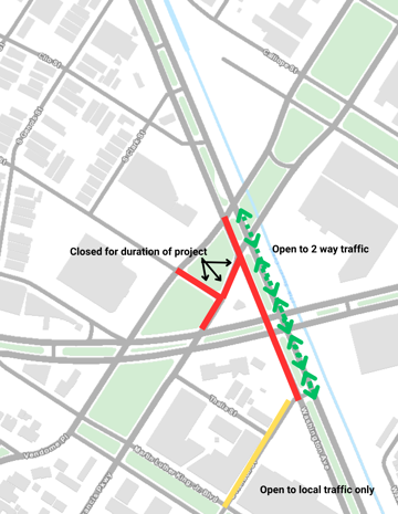 Erato St Sewer Relocation Traffic Advisory 